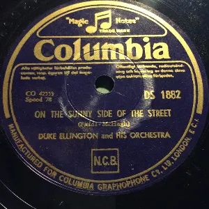 Pochette de On the Sunny Side of the Street / B Sharp Boston de Duke Ellington and His Orchestra