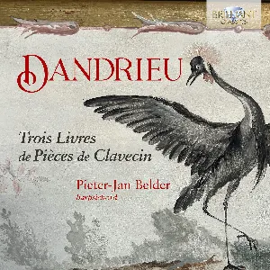 Pochette de Trois Livres de Pièces de Clavecin de Jean‐François Dandrieu