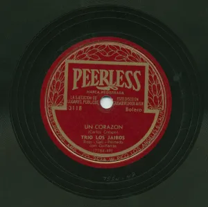 Pochette de Un corazón / Tus lágrimas de sangre de Trío Los Jaibos