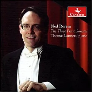 Pochette de The Three Piano Sonatas de Ned Rorem