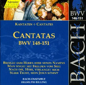 Pochette Cantatas, BWV 148–151