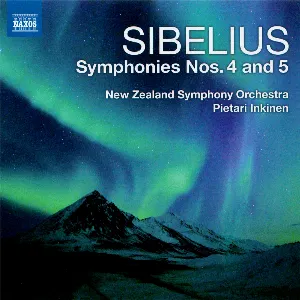Pochette de Symphonies nos. 4 and 5 de Pietari Inkinen - New Zealand Symphony Orchestra - Jean Sibelius