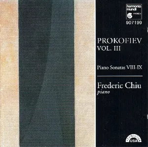 Pochette Prokofiev, vol. III: Piano Sonatas VIII–IX