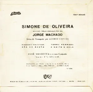 Pochette de A saudade vem depois de Simone de Oliveira