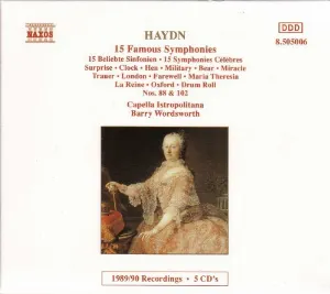 Pochette de Symphonies de Uwe Grodd - Capella Istropolitana - Ignace Joseph Pleyel