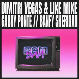 Pochette de Bam Bam de Gabry Ponte - Dimitri Vegas & Like Mike