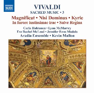 Pochette Sacred Music • 3: Magnificat / Nisi Dominus / Kyrie / In furore iustissimae irae / Salve Regina