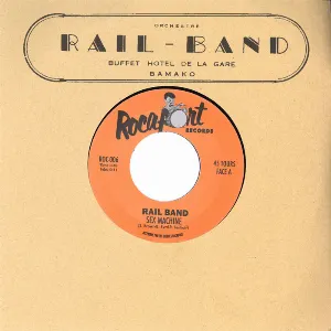 Pochette de "Sex Machine" b/w "Massaré Mousso" de Rail Band