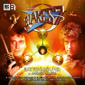 Pochette de Blake's 7: Battleground de Tim Bentinck - Dan Starkey - Paul Darrow - Alistair Lock - Gareth Thomas
