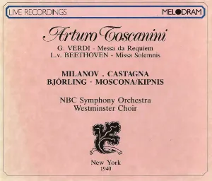 Pochette G. Verdi: Requiem / L. v. Beethoven: Missa solemnis