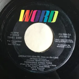 Pochette de Operator de Tennessee Ernie Ford