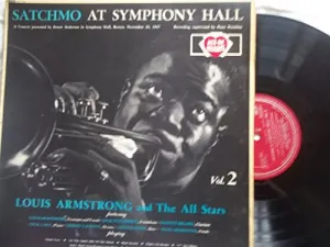 Pochette de Satchmo At Symphony Hall Vol.2 de Louis Armstrong & His All-Stars
