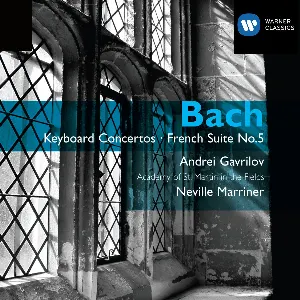 Pochette Keyboard Concertos / French Suite No.5