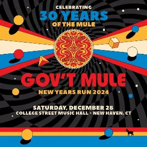Pochette de 2024-12-28: College Street Music Hall New Haven, CT de Gov’t Mule
