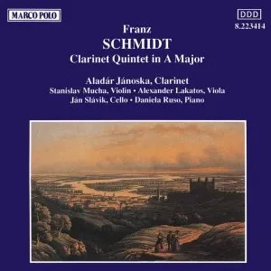 Pochette de Clarinet Quintet in A major de Franz Schmidt