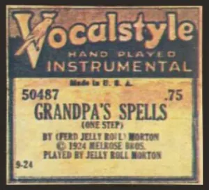 Pochette de Grandpa’s Spells de Jelly Roll Morton