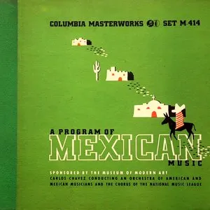 Pochette de A Program of Mexican Music de Carlos Chávez