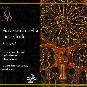 Pochette de Assassinio nella cattedrale de Ildebrando Pizzetti - Gianandrea Gavazzeni