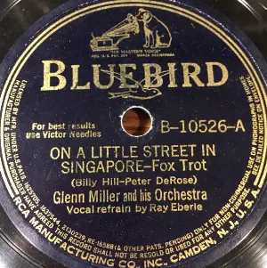 Pochette de On a Little Street in Singapore / This Changing World de Glenn Miller and His Orchestra