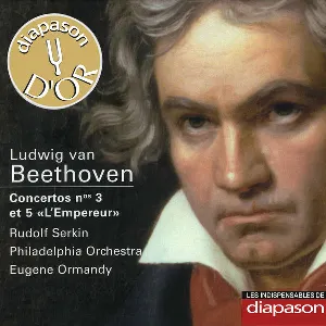Pochette Rudolf Serkin - Philadelphia Orchestra - Eugene Ormandy : Beethoven : Concertos Nos. 3 & 5