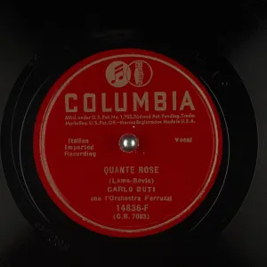 Pochette de Quante rose / Scrivimi de Carlo Buti