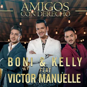 Pochette de Amigos con derecho de Víctor Manuelle