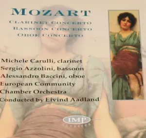 Pochette de Clarinet Concerto / Bassoon Concerto / Oboe Concerto de Eivind Aadland - Sergio Azzolini - Wolfgang Amadeus Mozart