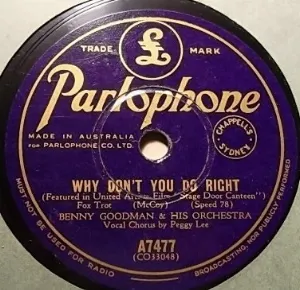 Pochette de Why Don't You Do Right / The Count de Benny Goodman and His Orchestra