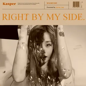 Pochette de RIGHT BY MY SIDE de KASPER