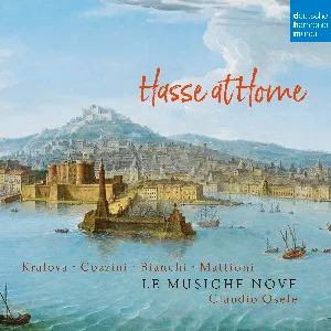 Pochette de Hasse at Home: Cantatas and Sonatas de Johann Adolf Hasse