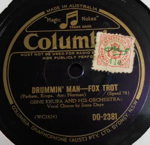 Pochette de Drummin' Man / Milenberg Joys de Gene Krupa and His Orchestra