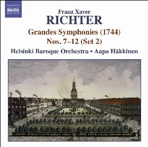 Pochette de Grandes Symphonies (1744), Nos. 7-12 (Set 2) de Aapo Häkkinen - Franz Xaver Richter