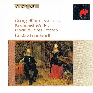 Pochette de Keyboard Works de Gustav Leonhardt - Georg Böhm