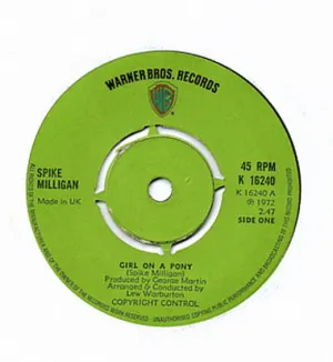 Pochette de Girl on a Pony de Spike Milligan