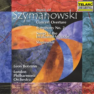 Pochette de Music of Szymanowski de Leon Botstein - Karol Szymanowski - London Philharmonic Orchestra