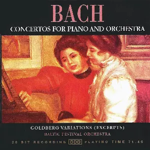Pochette Concertos for Piano and Orchestra / Goldberg Variations (excerpts)