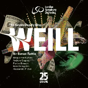 Pochette de The Seven Deadly Sins de Florian Boesch - Kurt Weill - London Symphony Orchestra - Simon Rattle - Andrew Staples - Magdalena Kožená