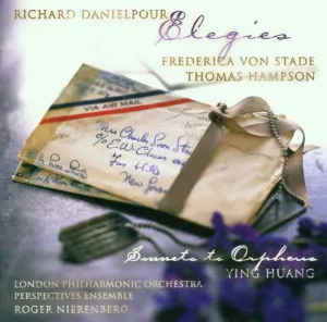 Pochette de Elegies / Sonnets To Orpheus de Thomas Hampson - Frederica von Stade