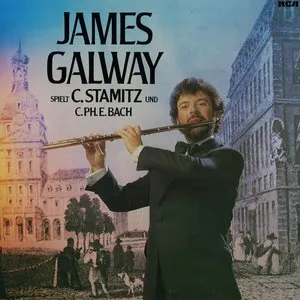 Pochette de James Galway plays Stamitz de James Galway