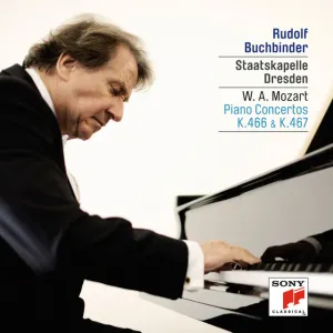 Pochette de Piano Concertos, K. 466 & 467 de Rudolf Buchbinder - Staatskapelle Dresden - Wolfgang Amadeus Mozart
