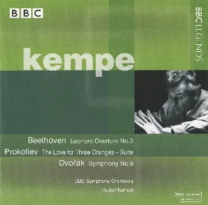 Pochette Beethoven: Leonore Overture no. 3 / Prokofiev: The Love for Three Oranges - Suite / Dvořák: Symphony no. 9