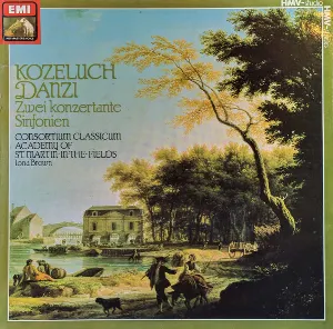Pochette de Zwei konzertante Sinfonien de Iona Brown - Franz Danzi - Leopold Koželuh - Consortium Classicum - Academy of St Martin in the Fields