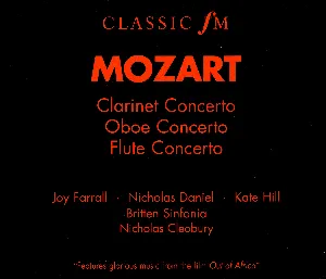 Pochette Clarinet Concerto / Oboe Concerto / Flute Concerto