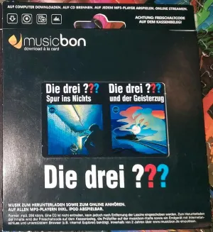 Pochette de Die drei ??? 121: Spur ins Nichts / 122: und der Geisterzug de Die drei ???