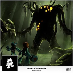 Pochette de Swamp Thing de Pegboard Nerds