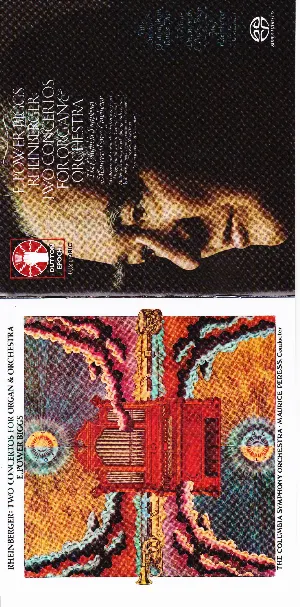 Pochette de Rheinberger: Two Concertos for Organ and Orchestra de E. Power Biggs