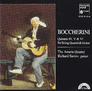 Pochette Quintets IV, V & VI for String Quartet & Guitar