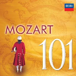 Pochette de 101 Mozart de Wolfgang Amadeus Mozart