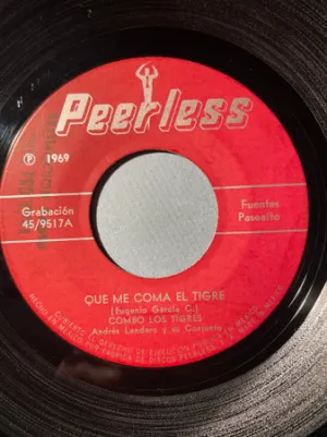 Pochette de Qué me coma el tigre / Cumbia en la India de Andrés Landero