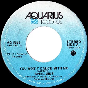 Pochette You Won't Dance With Me